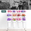 Asee'm Flower Display Stand with 12 Buckets, 3-Tier Flower Stand