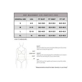 Pink Queen Women's 2-Piece Bikini Set Adjustable Straps High Waist Swim Skirt, black