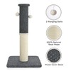 Made4Pets Cat Scratching Post 33", Tall Scratching Posts for Indoor