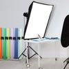 Colarr 2 Sets Seamless Paper Roll Storage Clip Photo Backdrop