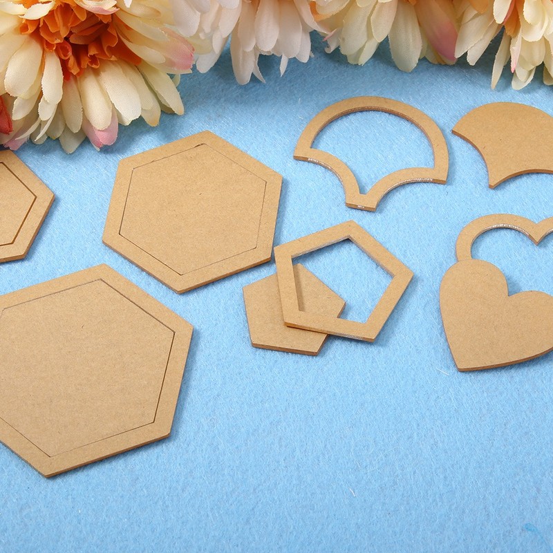 54 Pcs Quilting Template Multiple Shaped Acrylic Quilt Stencil Template
