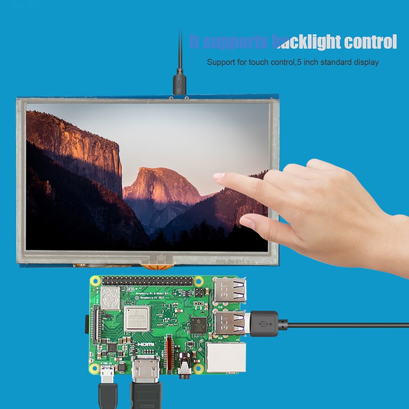 Touch Screen 5 Inch HDMI LCD HD Display for Raspberry