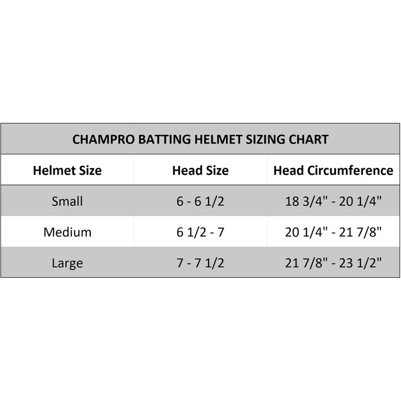 HX Gamer Baseball Batting Helmet Large Light Grey
