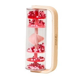 Classic World Rainmaker - Rainmaker Baby Toy - Baby Sensory Toys - Baby Learning and Development Toys - Auditory Instrument Toy - Baby Toys for 2+ Year Olds - Ideal Christmas Stocking Filler, Red