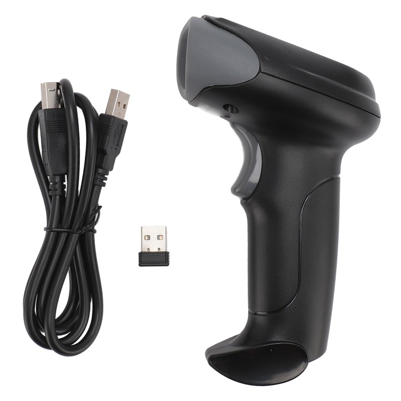 Barcode Scanner Wired USB Wireless 2.4G Bluetooth Handheld 1D 2D