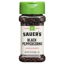 Sauer's Black Peppercorns, 2.40 Ounce (Pack of 1)