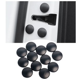 BAIYIUER [12 Pieces Black] Honda New N-Box & Custom (NBOX Custom) "JF4 JF3" (H29.9~)/Honda N-ONE JG3 Series JG4 Series R2.11~ Compatible Car Door Screw Cover Protective Cover Cap Screws Concealed