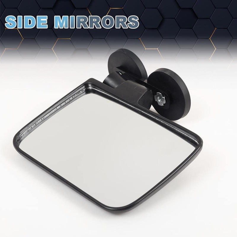 PIT66 Tractor Magnetic Side Mirrors,114LB 2.7” Universal Side Mirrors Compatible