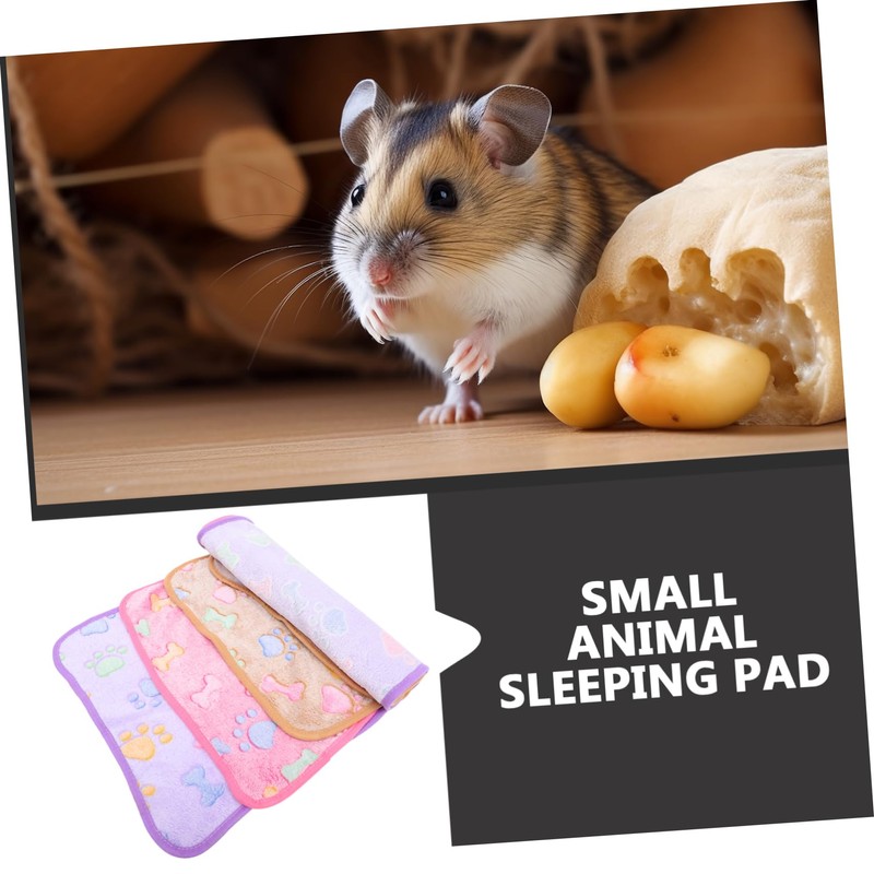 CIYODO 3pcs Guinea Pig Blanket Soft Washable Small Animal Sleep