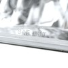 Octane Lighting 7X6 Crystal Clear Glass Lens Metal Headlight H4