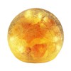 Uonlytech Salt Rock Lamp Battery Powered Himalayan Pink with Crackle