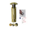 BricoLoco.com BricoLoco Brass Pool Dowels, INOX A2 Screw, Anchor System