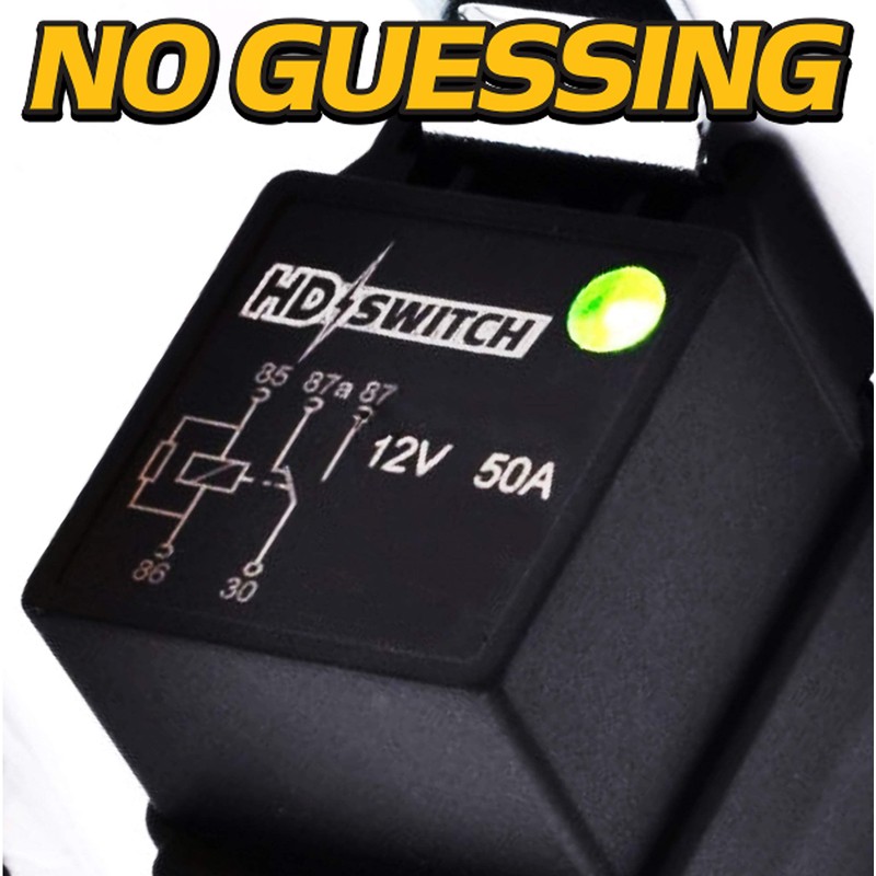 3 Pack HD Switch Waterproof 12V Relay Replaces John Deere