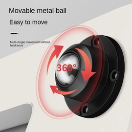 Paquete de 4 ruedas giratorias autoadhesivas resistentes para muebles, contenedores de almacenamiento, gabinetes y electrodomésticos, ruedas universales de perfil bajo de 1 pulgada, capacidad de 30