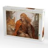 CALVENDO Puzzle A Wood elf with Fox | Size