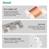 Wengart Home AC Contactor WCT-20, 2NC AC24V 20A, Precision Control