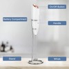 SIMPLETaste Milk Frother Handheld Battery Operated Electric Foam Maker, Drink