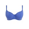 Freya Jewel Cove Underwire Sweetheart Bikini Top Plain Azure UK