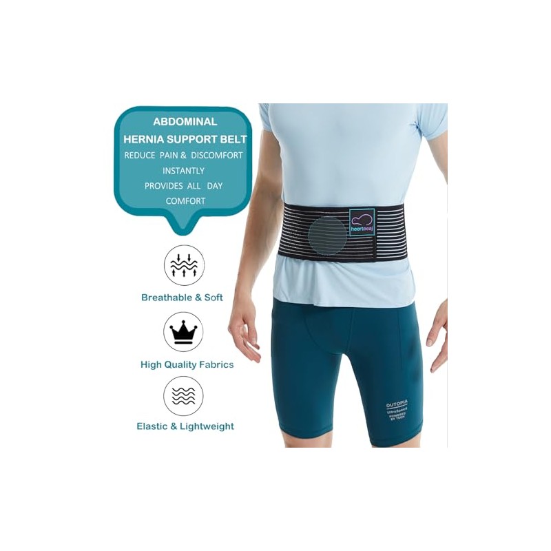 Umbilical hernia belt for men and women - Hernia support