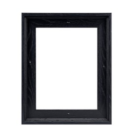 HUACANVAS Canvas Floater Frames,Canvas Floating Frame,Floater Frame for Canvas,Floater Frames for Canvas Paintings,Canvas Picture Frame (12"x16",Black)