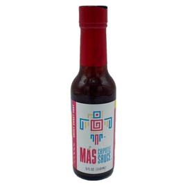 MAS Chipotle Hot Sauce - Award Winning - Gourmet Sauce (Gluten Free), 5 oz
