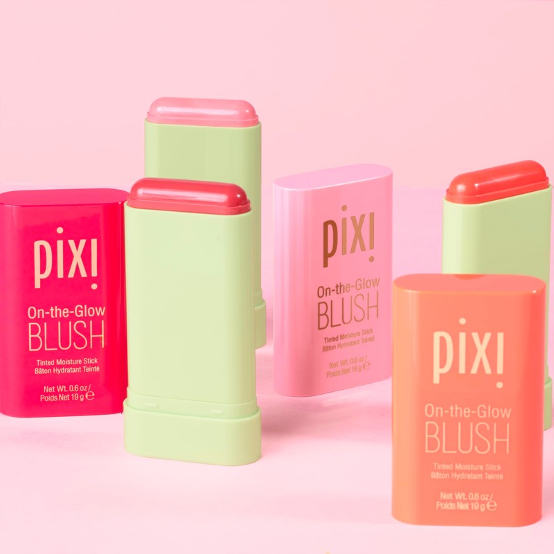 Pixi On-the-Glow Blush - Fleur, Hydrating Tinted Moisture Blush Stick