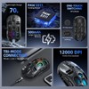 X3 Wireless Gaming Mouse with 70g Lightweight Hollowed Out Design