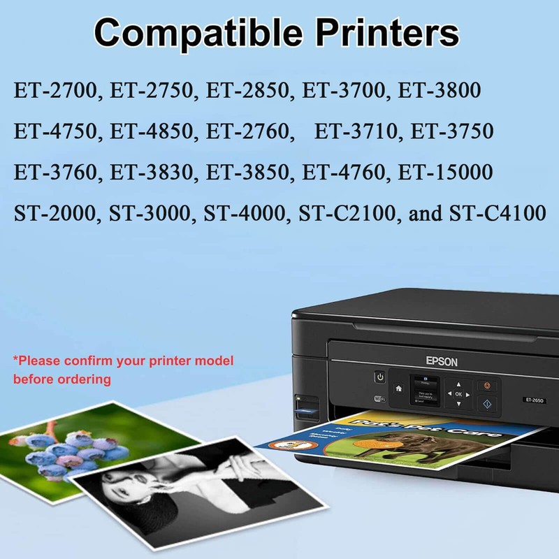 TAAUS T502 Ink Bottle Replacement 502 use for Epson Expression
