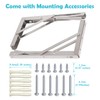 CLT 14'' Folding Shelf Brackets Max. Load 440 lb, Heavy