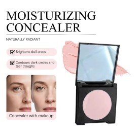 Crema Correctora Iluminadora Para Ojeras Natural Rosa