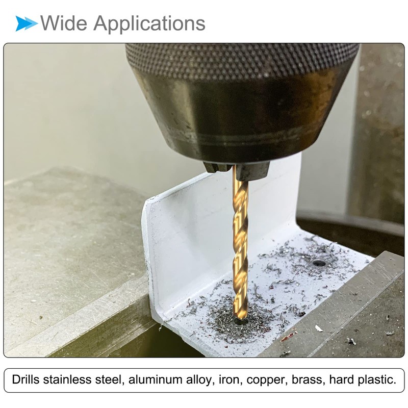 CoCud Rotary Drill Bit 5.1 mm Drilling Diameter Titanium Coated
