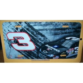 DALE EARNHARDT SR #3 GOODWRNCH CAR R&R METAL LICENSE PLATE NEW!!!!!!