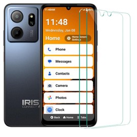 Futanwei Screen Protector for CONSUMER CELLULAR IRIS CONNECT 2, 9H Hardness