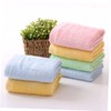 Baluue 8Pcs Soft Absorbent Face Towels for Gentle Washcloths Yellow