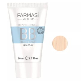 Farmasi Make Up BB Beauty Balm Cream 7 in 1, 50 ml / 1.7 fl oz | Various Shades - 01 - Light