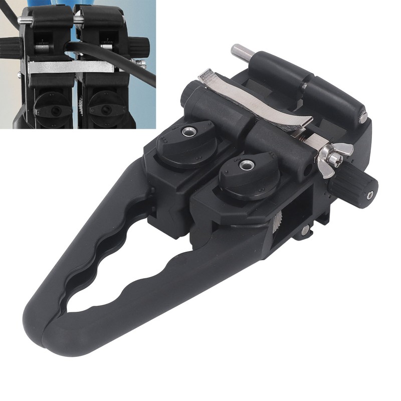 Fiber Optic Stripper ABS Handle Aluminum Alloy Blade Longitudinal Transverse