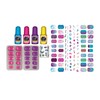 Clementoni 18113 Crazy Chic-Fluo Nail for Children from 6 Years