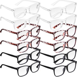 Jerify 18 Pack Blue Light Blocking Glasses for Women Men,Computer Reading Glasses Protection Bluelight for TV Phones (3 Color)