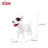 Larcele Mini Building Blocks Animal Set, DIY Micro 3D Building