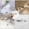 6 Pieces Overflow Cover, Overflow Plug, Round Overflow Cover, Sink