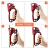 NewDoar Right Hand Ascender Rock Climbing Tree Arborist Rappelling Gear