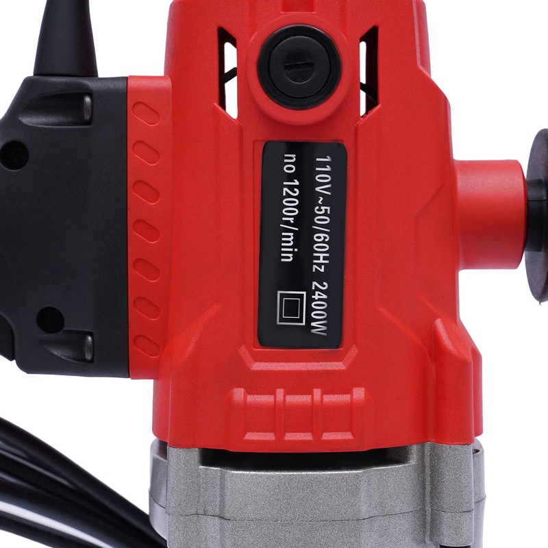 2400W Motor Concrete Mud Mixer, 110V, 50/60Hz 1200rpm Electric Corded