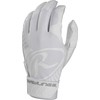 Rawlings 5150 Adult Baseball Batting Gloves Medium White