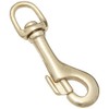 National Hardware N258-616 3171BC Bolt Snap in Solid Bronze, 7/16"