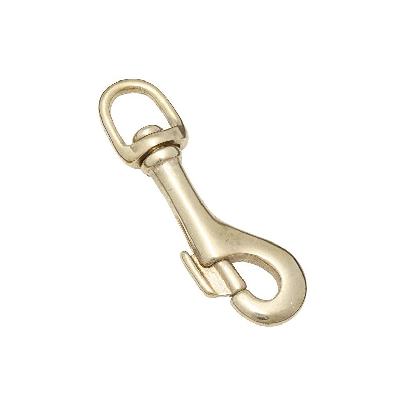 National Hardware N258-616 3171BC Bolt Snap in Solid Bronze, 7/16"