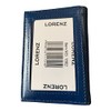 Lorenz Leather Effect Grained PU Travel Id Pass Card Holder