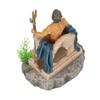 Simulation King Statue Aquarium Decoration Resin Safe Fish Tank Decoration