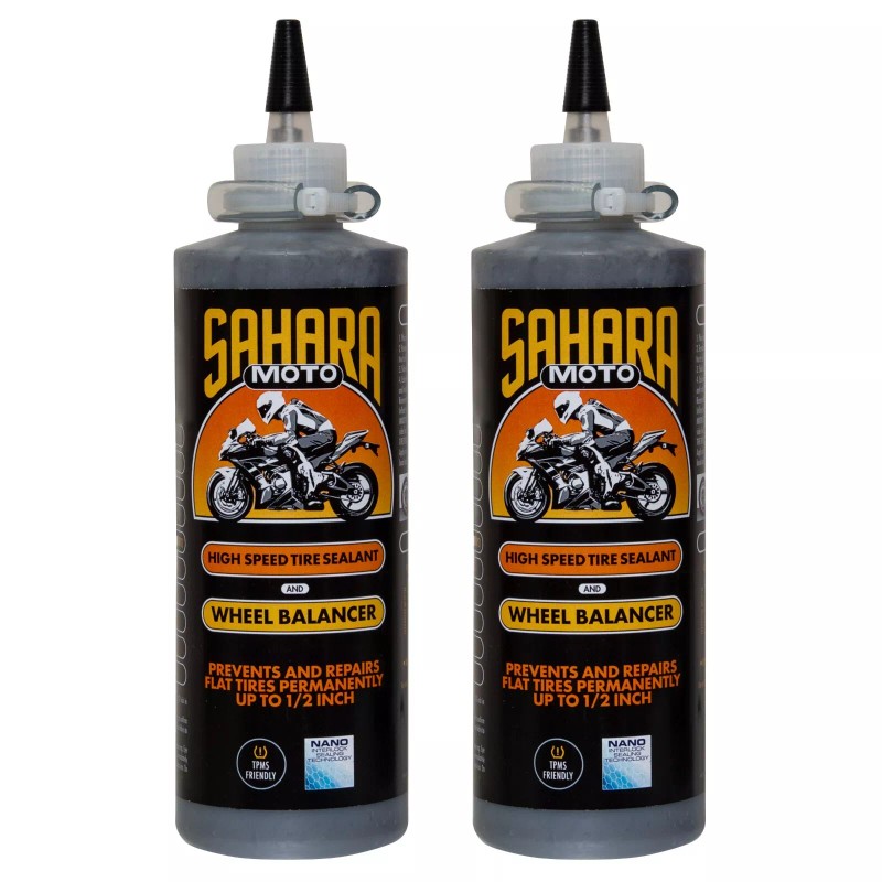 Sahara Moto High Speed Tire Sealant and Wheel Balancer 16oz
