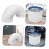 Mipcase Flexible PVC Exhaust Hose Extension Fit for Dryers Air
