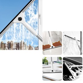 Replacement Squeegee Rubber,41 Inch Floor Squeegee Replacement Rubber for Window and Glass Squeegee Shower Doors